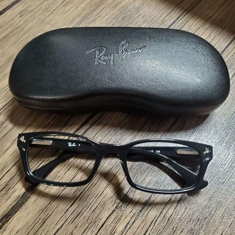 Ray-Ban サングラス クリア、ブルー２種　ケース付き