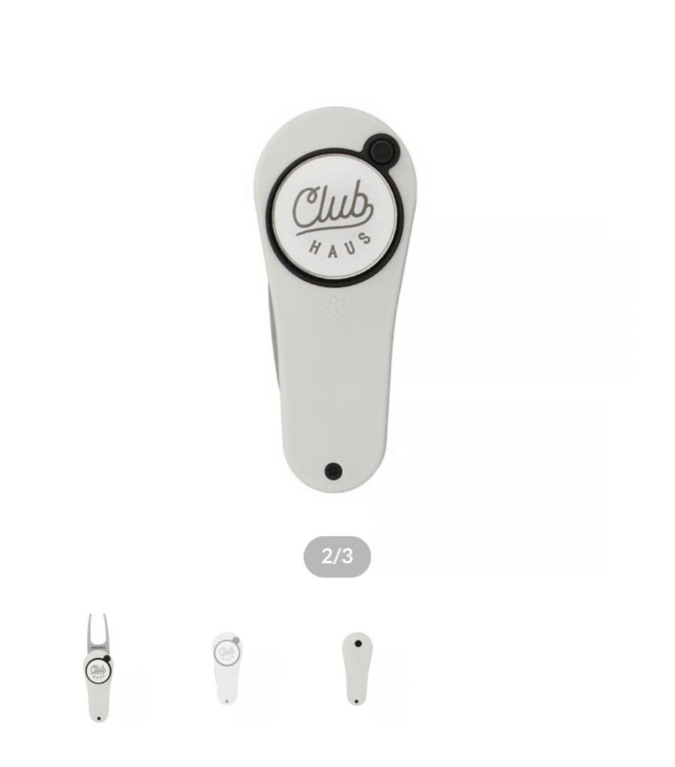 ラウンド用品・アクセサリー CLUBHAUS Original NEW Pitchfix - White