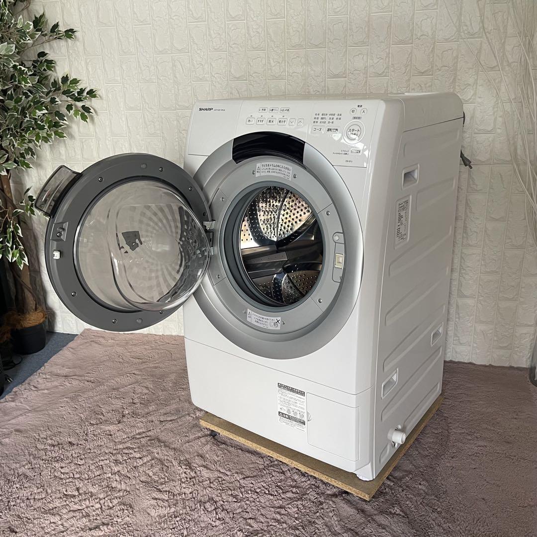 都内23区配送無料✨ドラム式洗濯乾燥機　ES-S7J 2024年　美品　左開き 都内23区配送無料✨ドラム式洗濯乾燥機 ES-S7J 2024年 美品 左