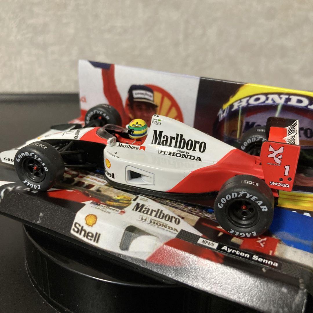 F1 マクラーレン MP4/6 アイルトンセナ ケースは ミニチャンプス