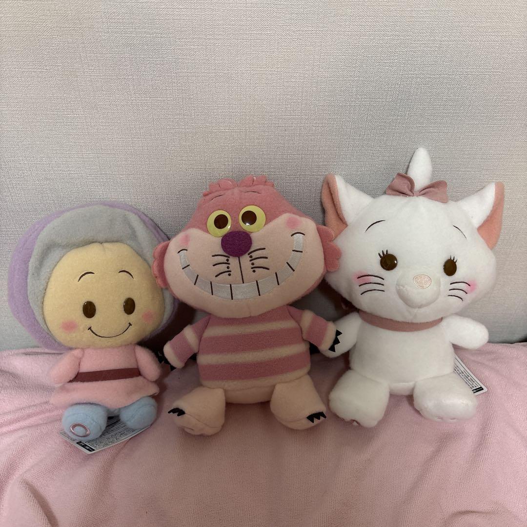 ミルキーボア BIGぬいぐるみ ヤングオイスター マリー　チェシャ猫　セット ミルキーボア BIGぬいぐるみ ヤングオイスター マリー チェシャ