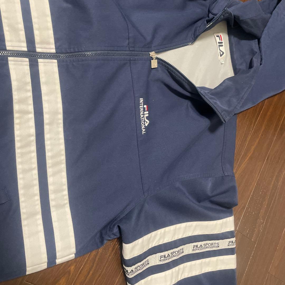FILA フード付きジャケット XL ネイビー FILA フード付きジャケット 2XL ネイビー