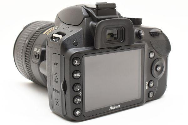 【美品】ニコン Nikon D3200 18-70mmレンズセット SDカード付