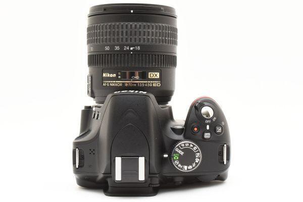 【美品】ニコン Nikon D3200 18-70mmレンズセット SDカード付