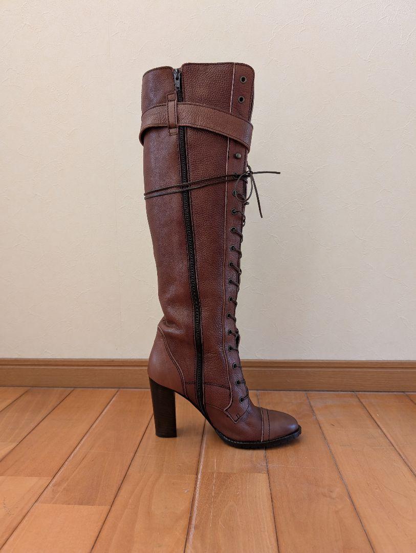 グレースコンチネンタル ミリタリーロングブーツ size37