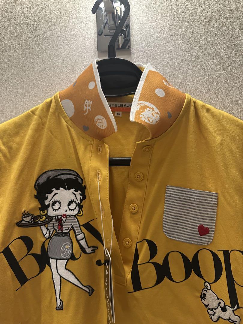 CASTEL BAJEC Betty Boop イエローシャツ