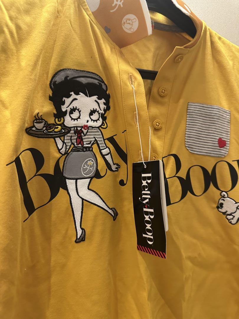CASTEL BAJEC Betty Boop イエローシャツ
