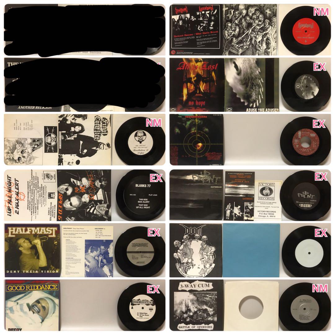 希少 パンク ハードコア メロコア レコード セット 48枚+18枚