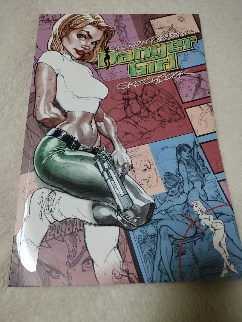Wildstorm/Cliffhanger デンジャーガール スケッチブック