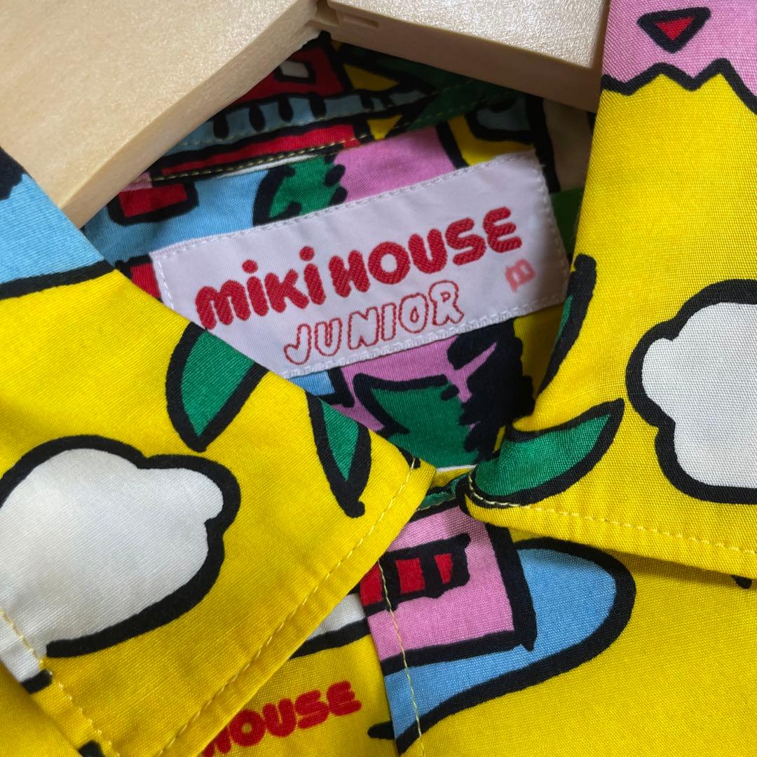 新規購入 【新品未使用】ミキハウス☆当時物☆アロハシャツ☆ジュニアL