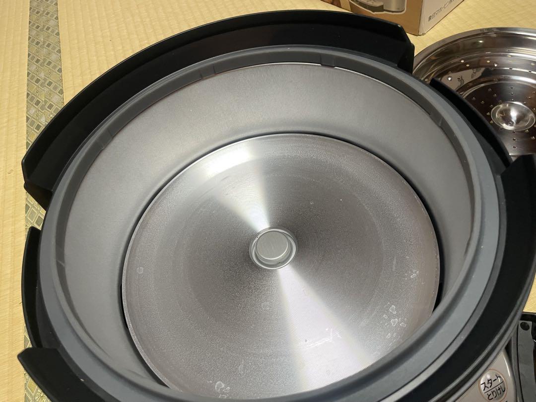 象印　自動調理なべ　EL-CA60-HM メタリックグレー　ZOJIRUSHI