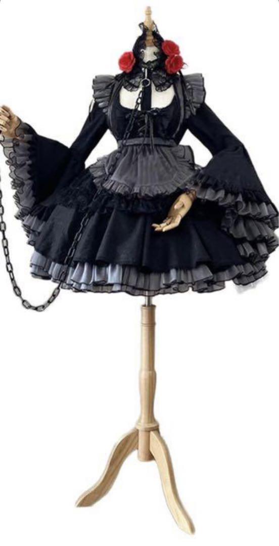 ビスクドール　黒江雫　コスプレ衣装