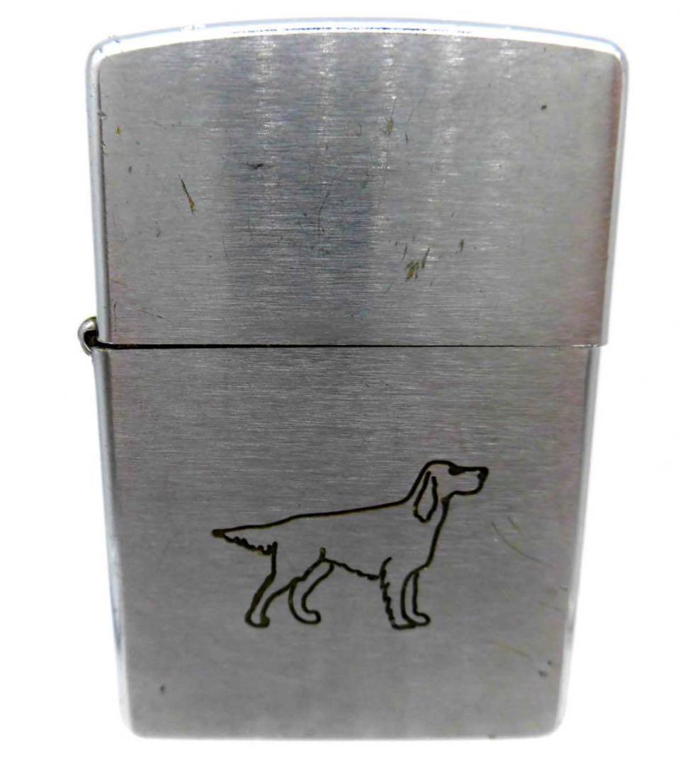 ZIPPO ジッポ 2001年製 1941 レプリカ 復刻 犬 シルバー
