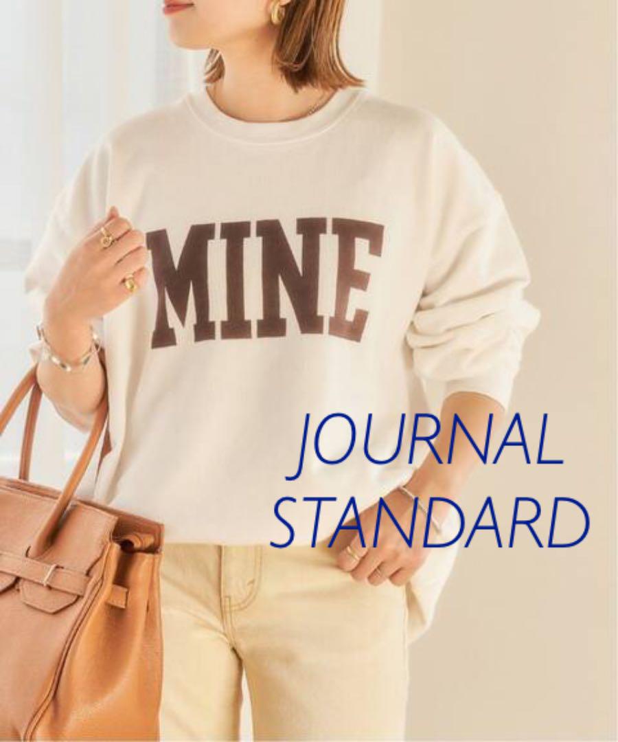 フェードロゴスウェット JOURNAL STANDARD ホワイト ジャーナル
