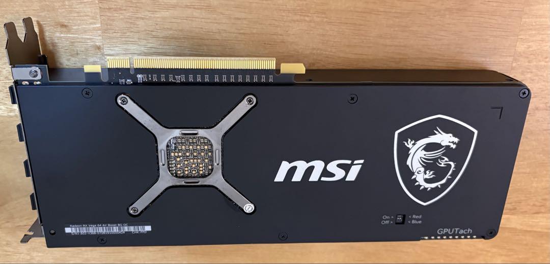MSI製 AMD Radeon ™ RX Vega64 Specification Radeon RX Vega 64 Air Boost 8G | MSI Global