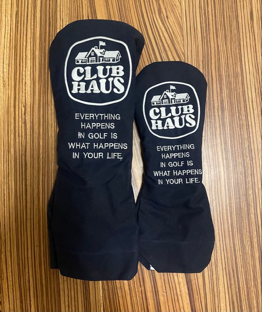 レア CLUBHAUS クラブハウス ドライバー用 UT用 ヘッドカバー セット
