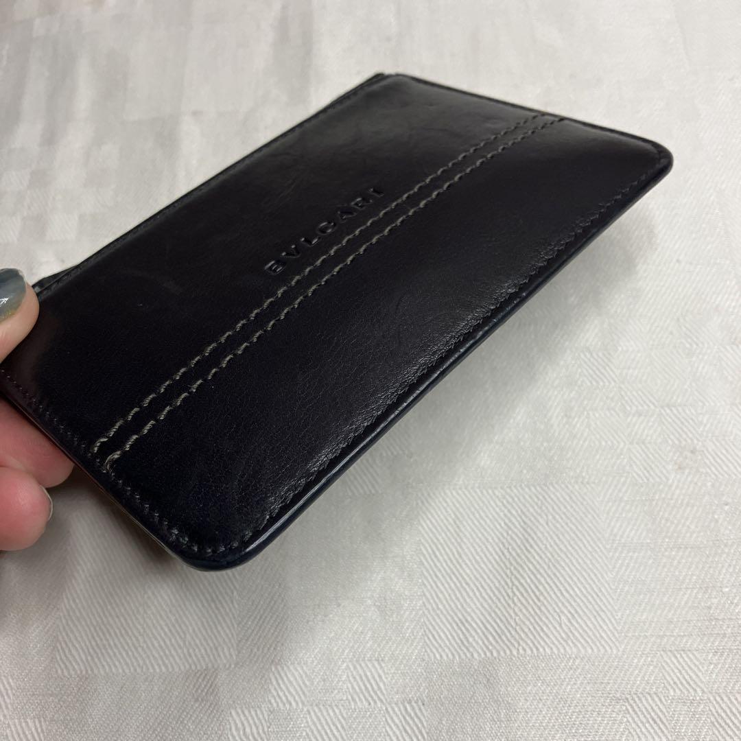 BVLGARI♡ブルガリ チェーン付きレザー コインケース