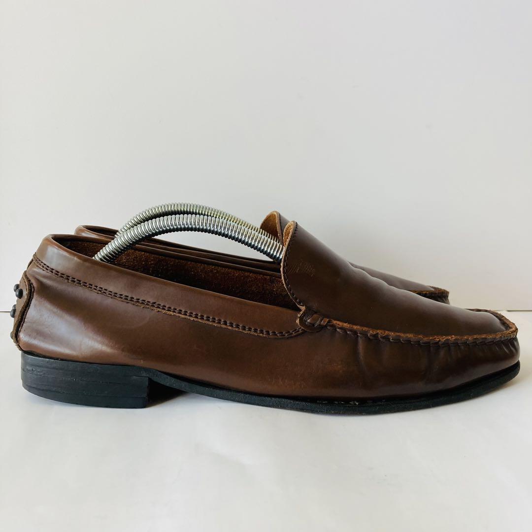 TOD'S トッズ 濃茶 ローファー 27cm 除菌・消臭済み