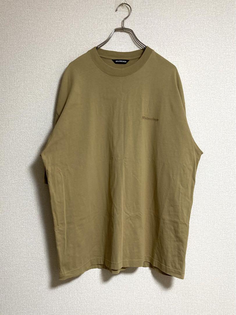 BALENCIAGA 20SS 刺繍　ロゴTシャツ
