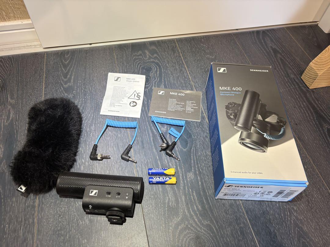 MKE400/ゼンハイザー/DJI MIC/RODE/video mic