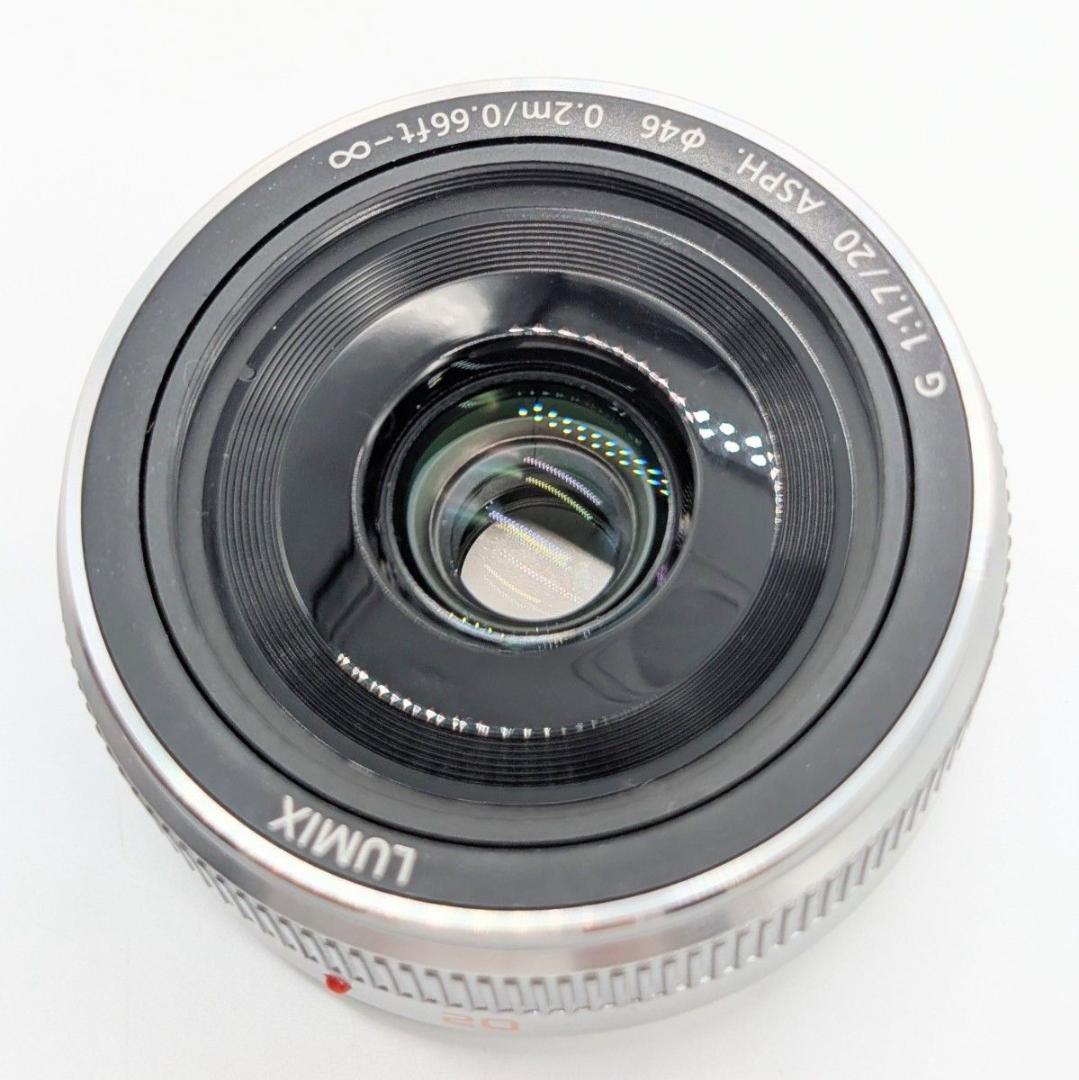 【極美品】Panasonic LUMIX G 20mm F1.7 Ⅱ　ASPH.