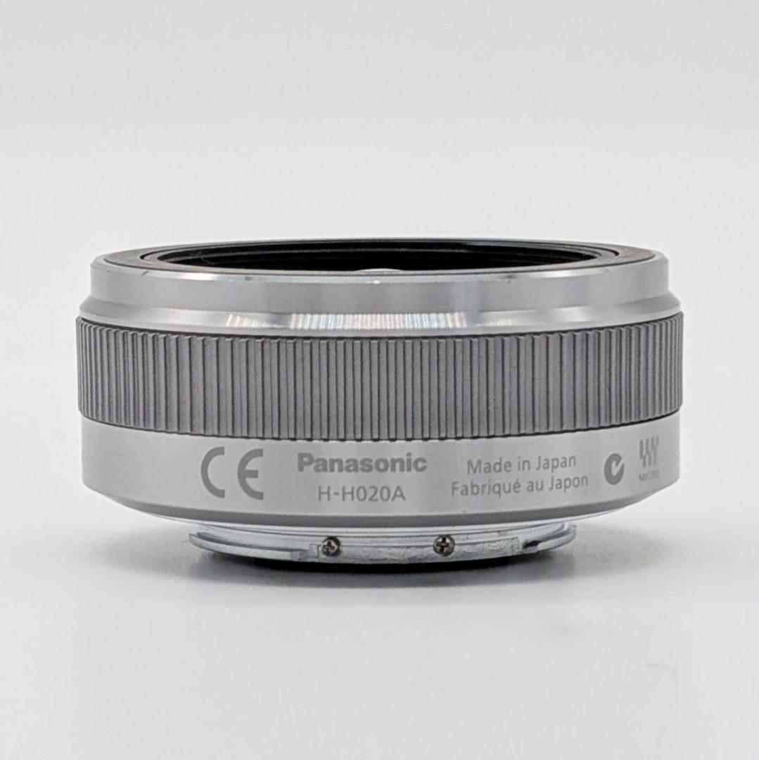 【極美品】Panasonic LUMIX G 20mm F1.7 Ⅱ　ASPH.