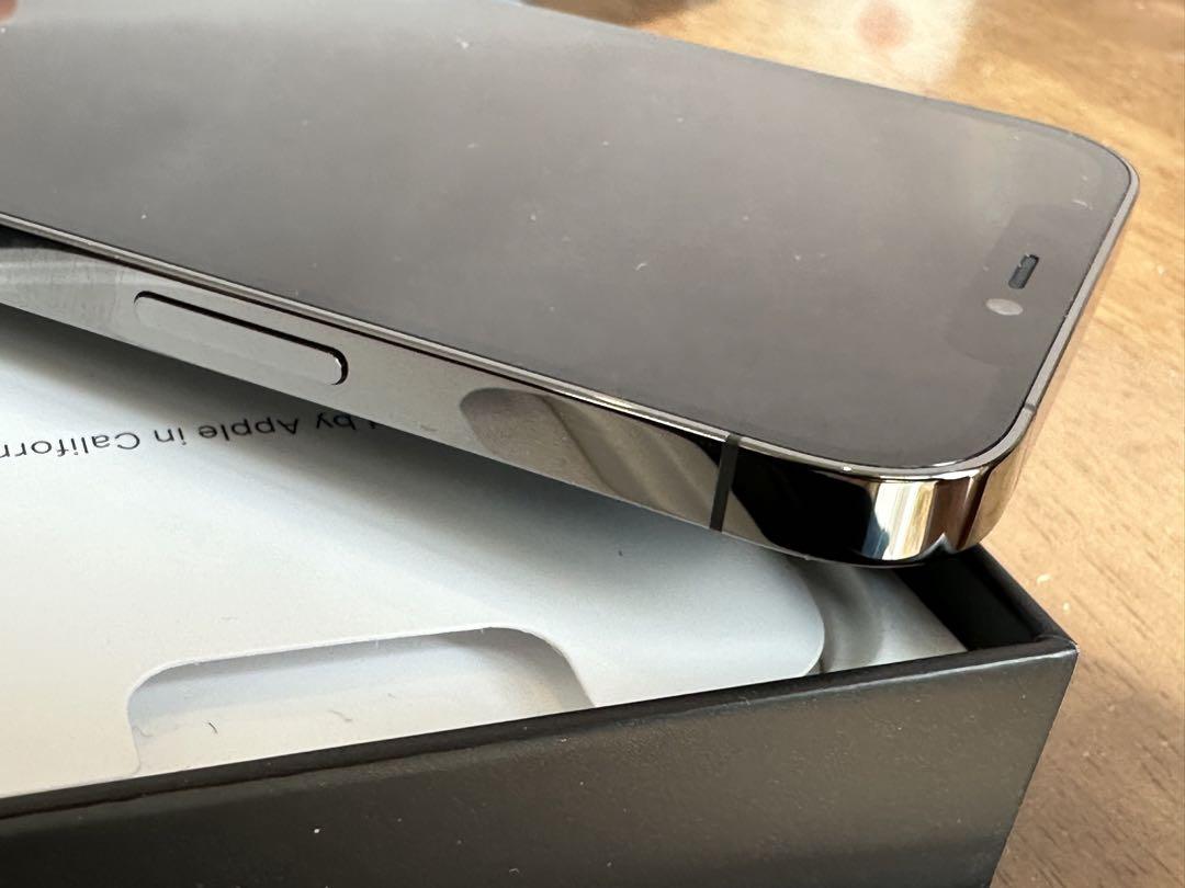 Apple SIMフリーiPhone12promax256gb バッテリー85%高 品質