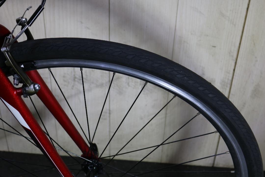 マルキン Z-3 700C アルミ 21速 420mm RED クロスバイク