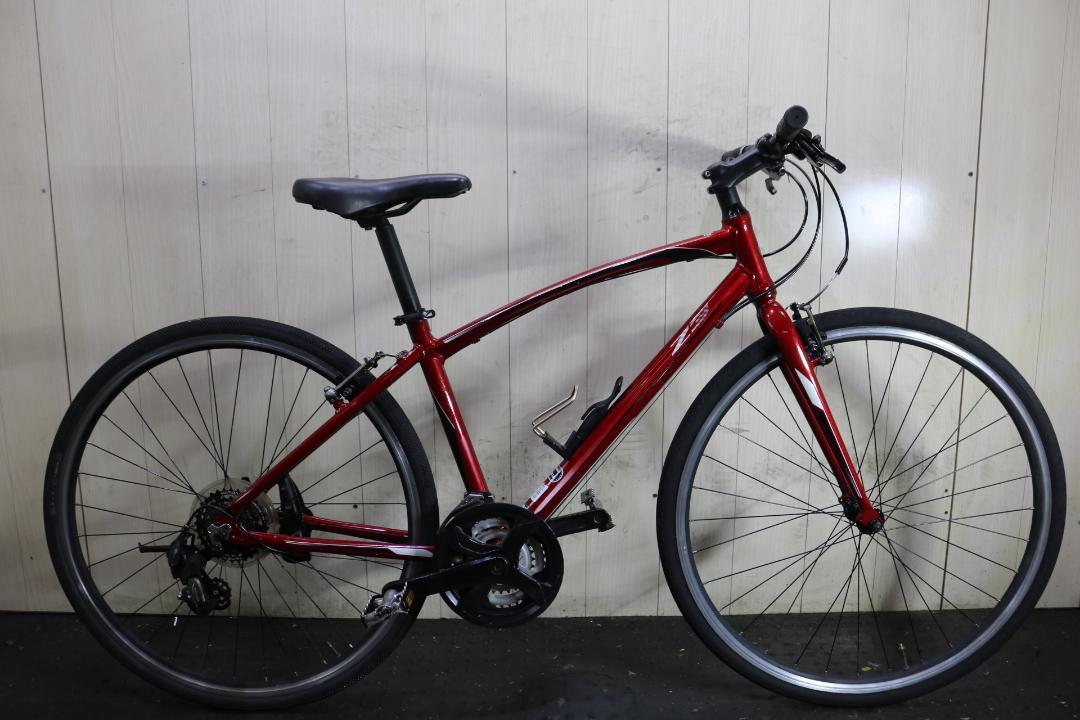 マルキン Z-3 700C アルミ 21速 420mm RED クロスバイク
