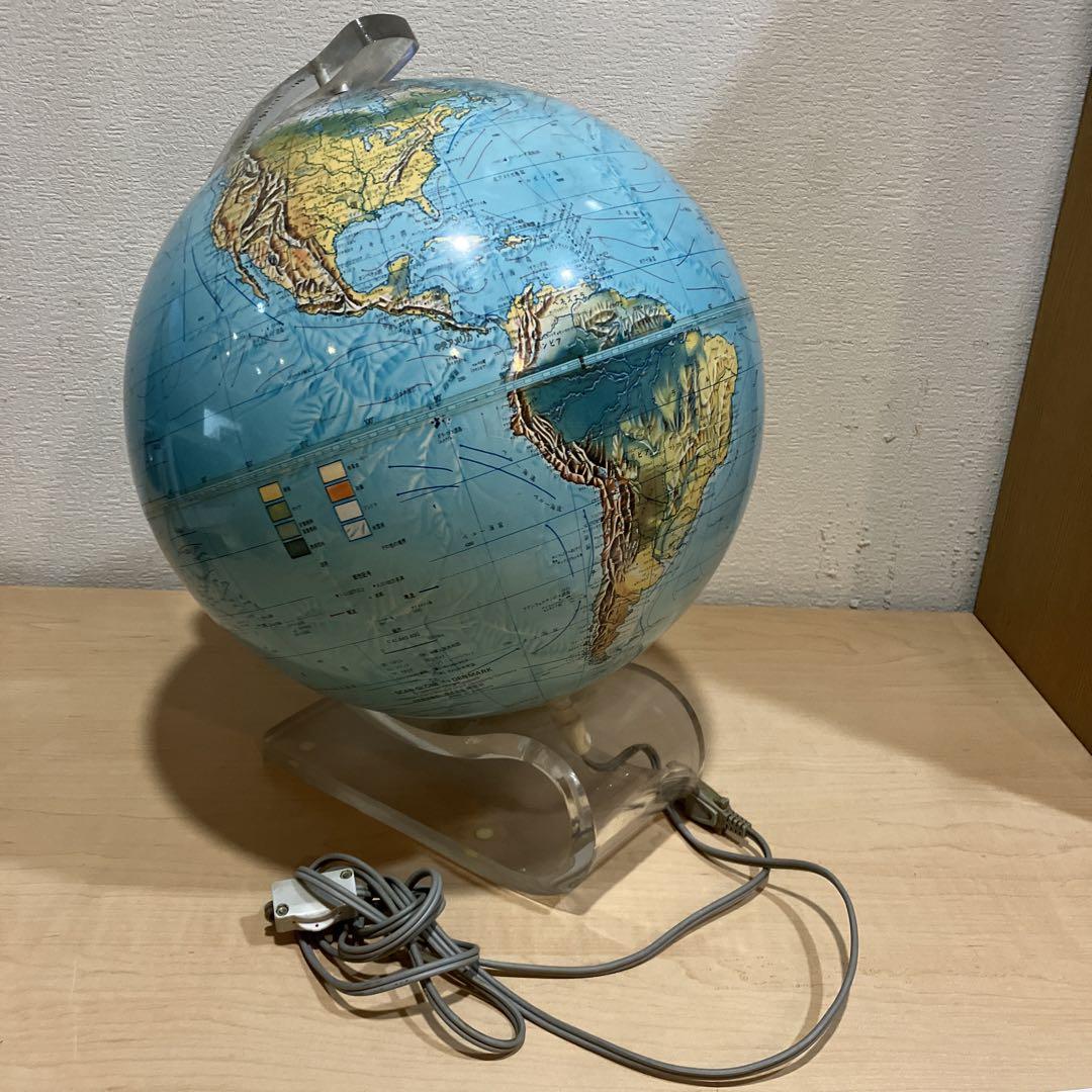 B151 地球儀 ライト付き