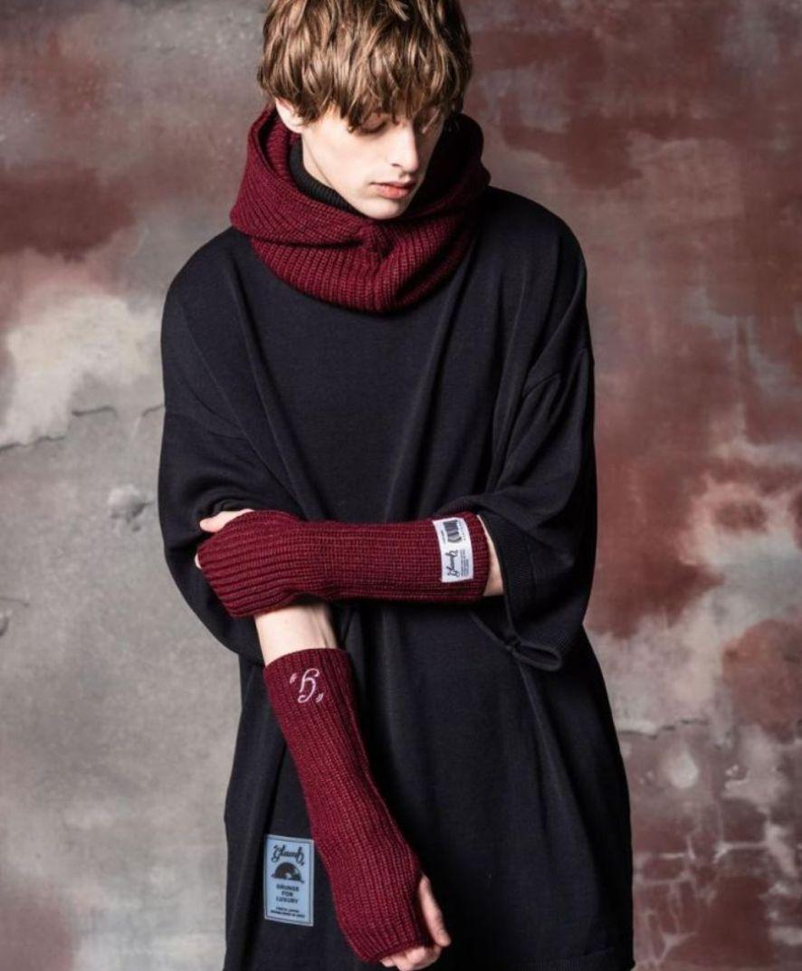 glamb Half Sleeves Turtle Neck Knit