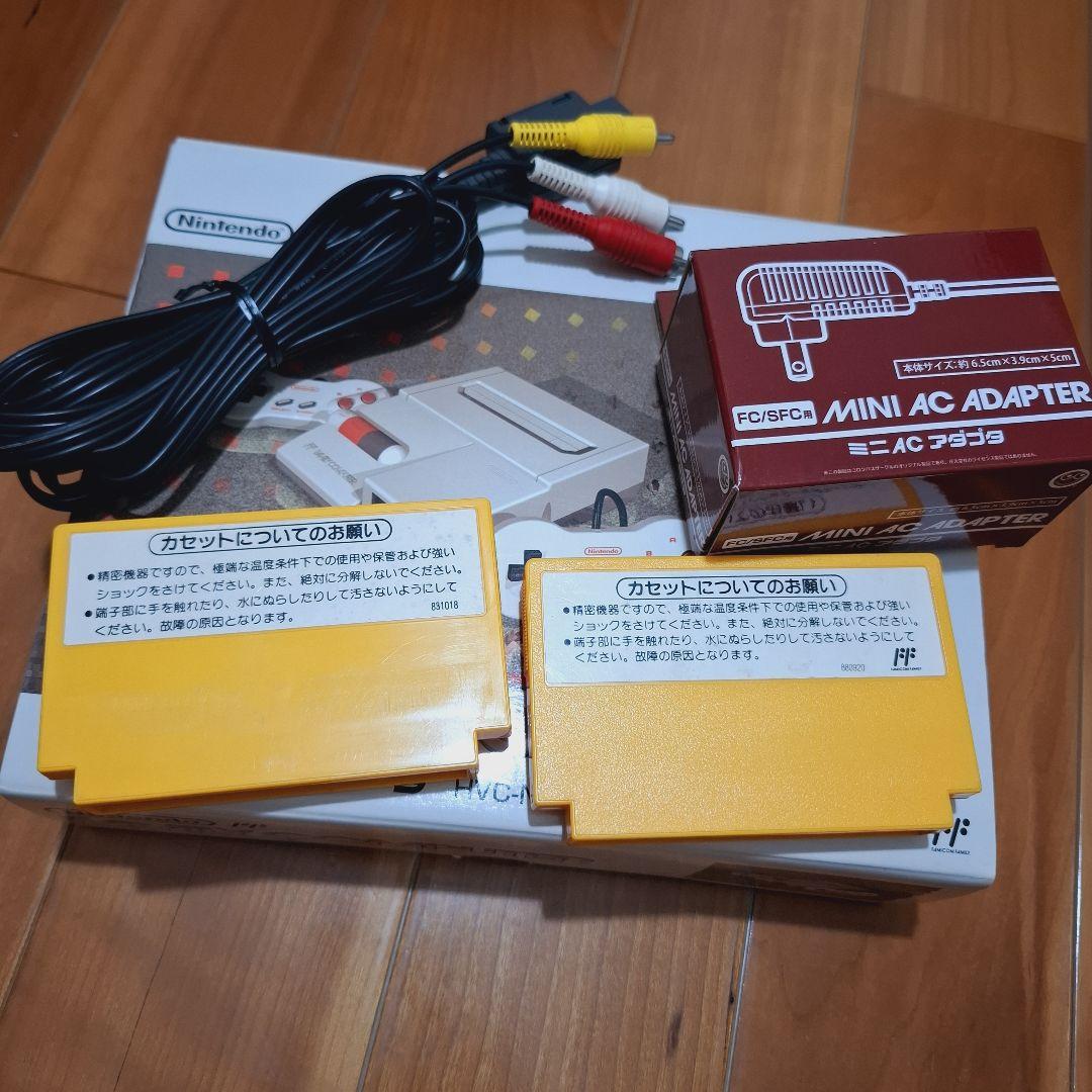 動作OK！】ニューファミコン 本体一式 すぐ遊べる テレビゲーム