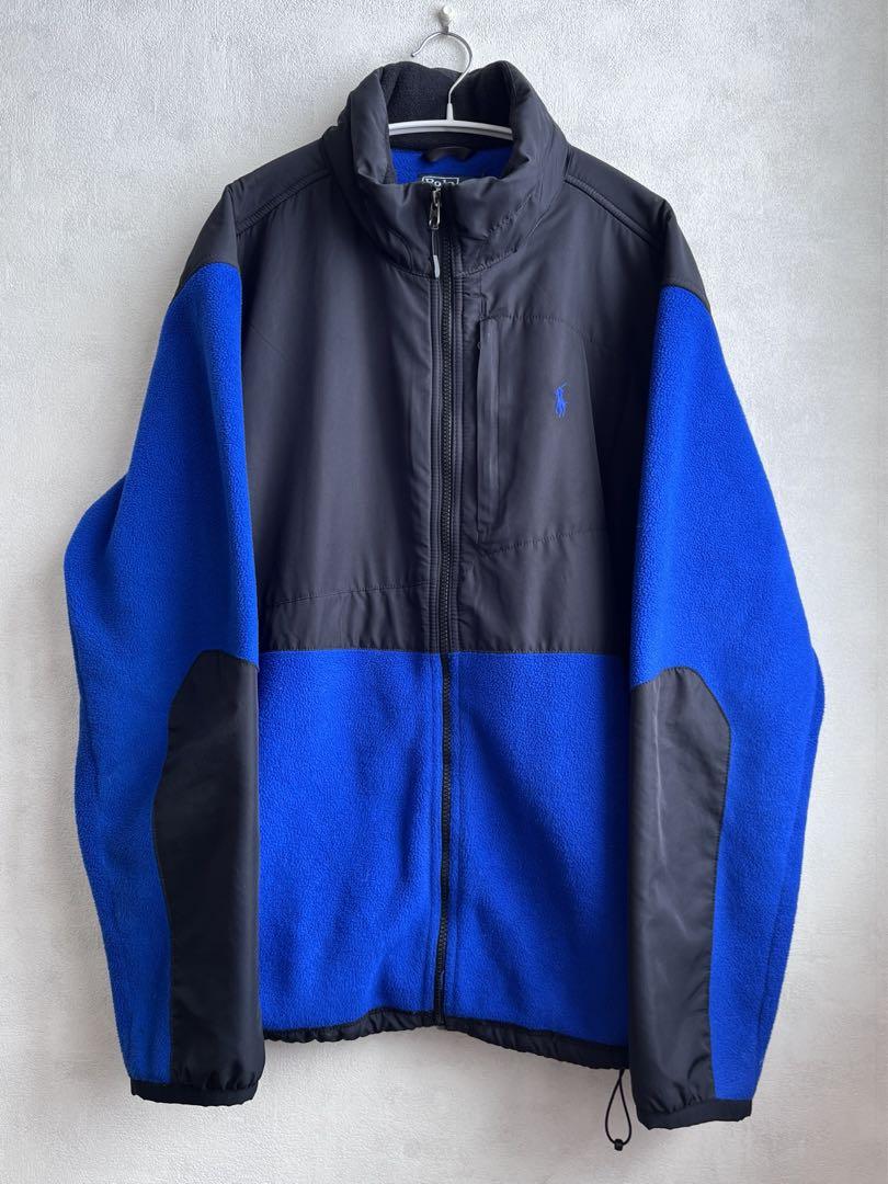 90s Ralph Lauren フリースジャケット デナリジャケット 黒青