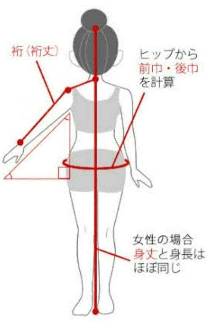 みぃ様専用　裄丈の測り方