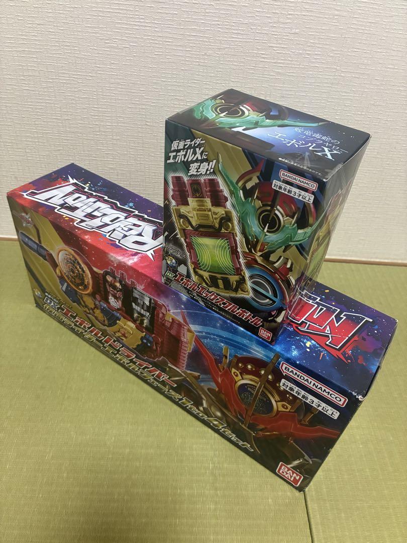 DXエボルドライバー 仮面ライダーエボルフェーズ1to4セット まとめ売り