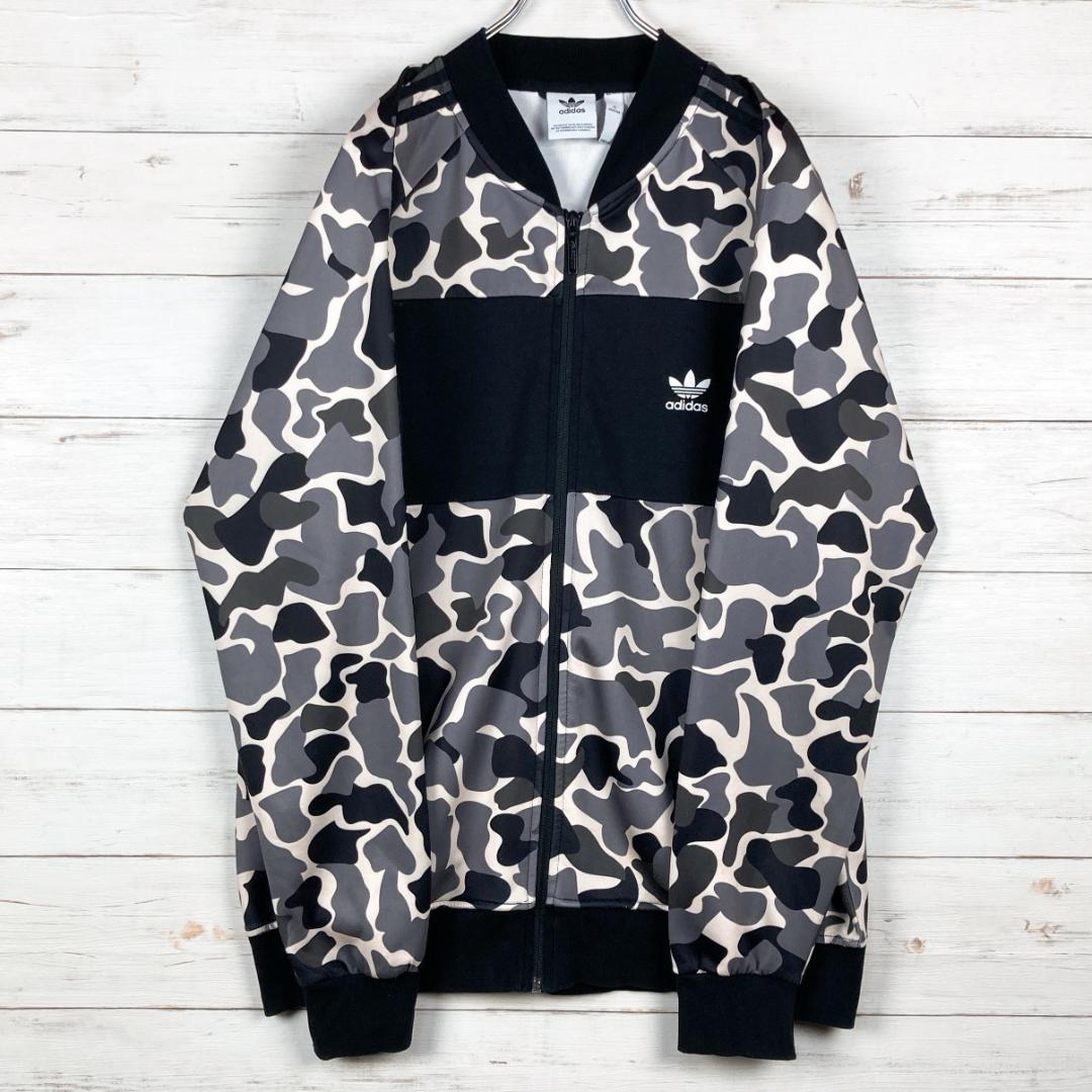 adidas アディダス トラックトップ ジャケット カモフラ 迷彩　XL
