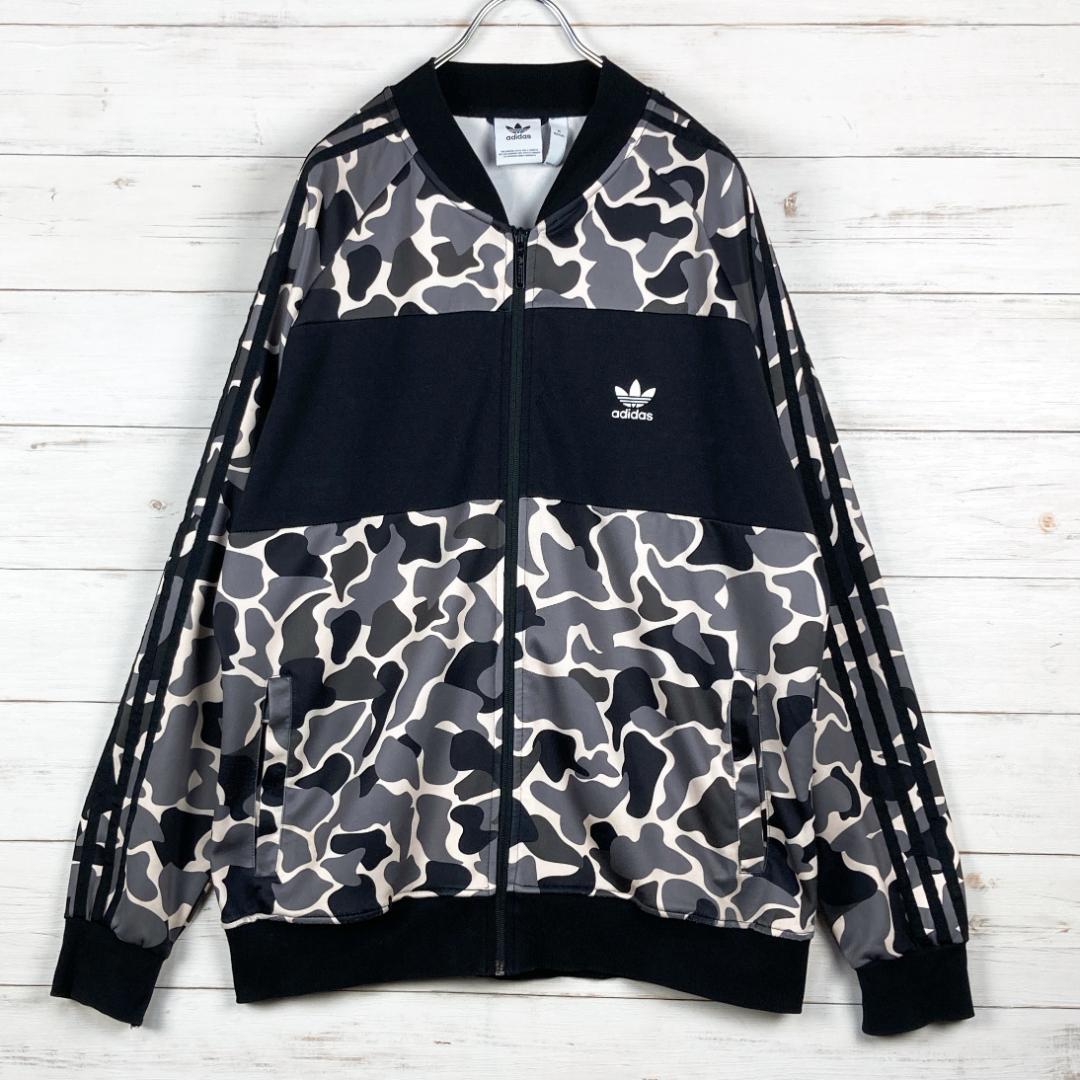 adidas アディダス トラックトップ ジャケット カモフラ 迷彩　XL
