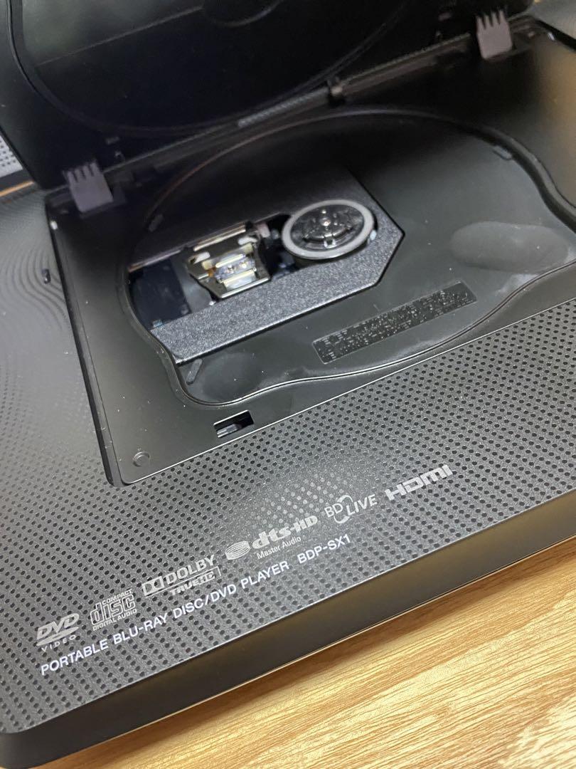 【美品】SONY ポータブルブルーレイディスク/DVDプレーヤー BDP-SX1