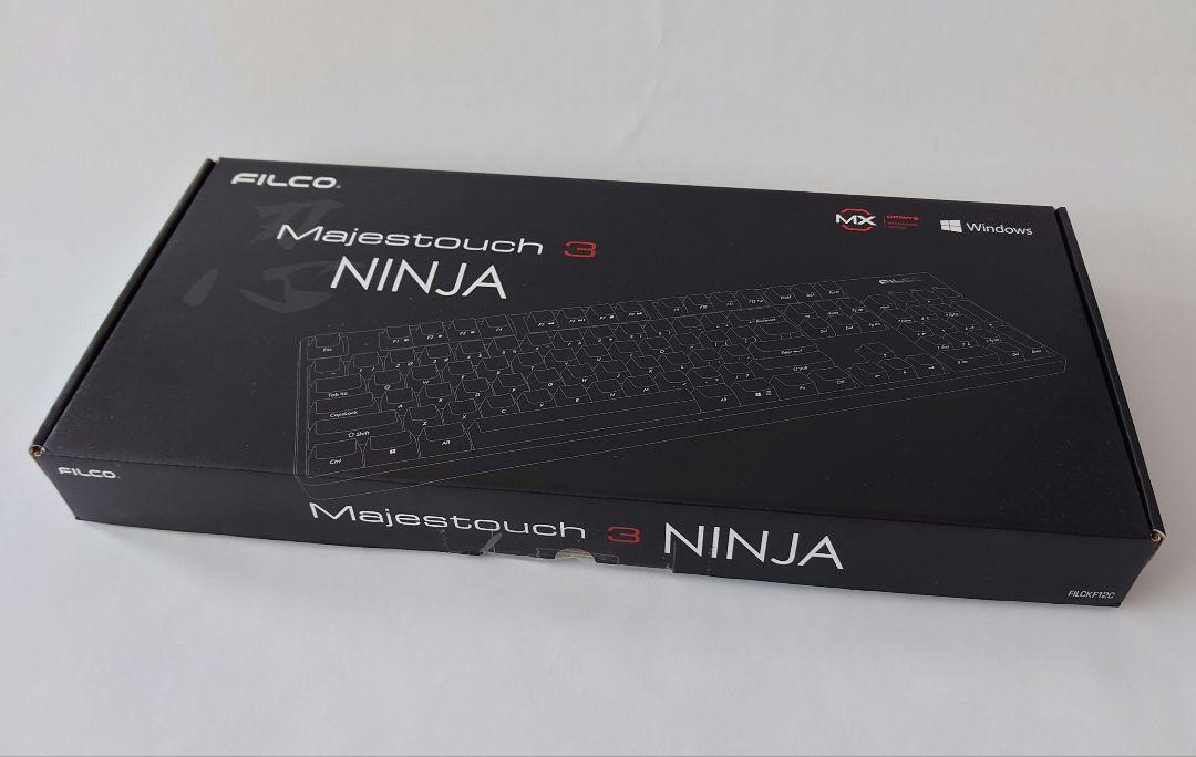FILCO Majestouch 3 NINJA 英語配列 静音赤軸 キーボード