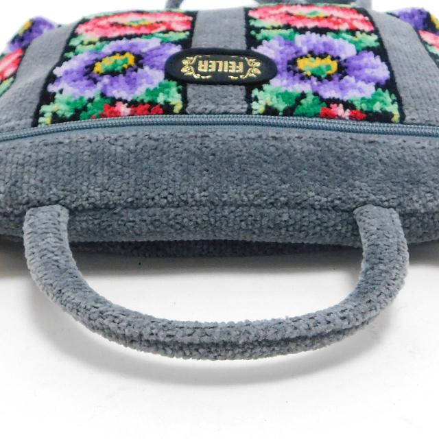 【美品】FEILER フェイラー　ショルダーバッグ　ポシェット シェニール織 美品FEILERフェイラー ショルダーバッグ ハンドバッグ