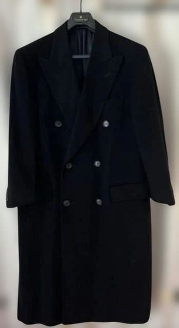 ErmenegildoZegnaエルメネジルド カシミヤ100%コートM Ermenegildo Zegna