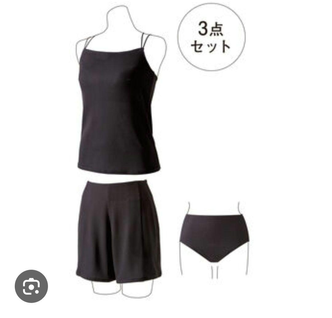 福田麻琴さんコラボ まるで服みたいに気負わず着られる スイムウェア3点セット