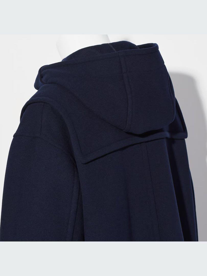UNIQLO +J ウールオーバーサイズダッフルコート　S ネイビー