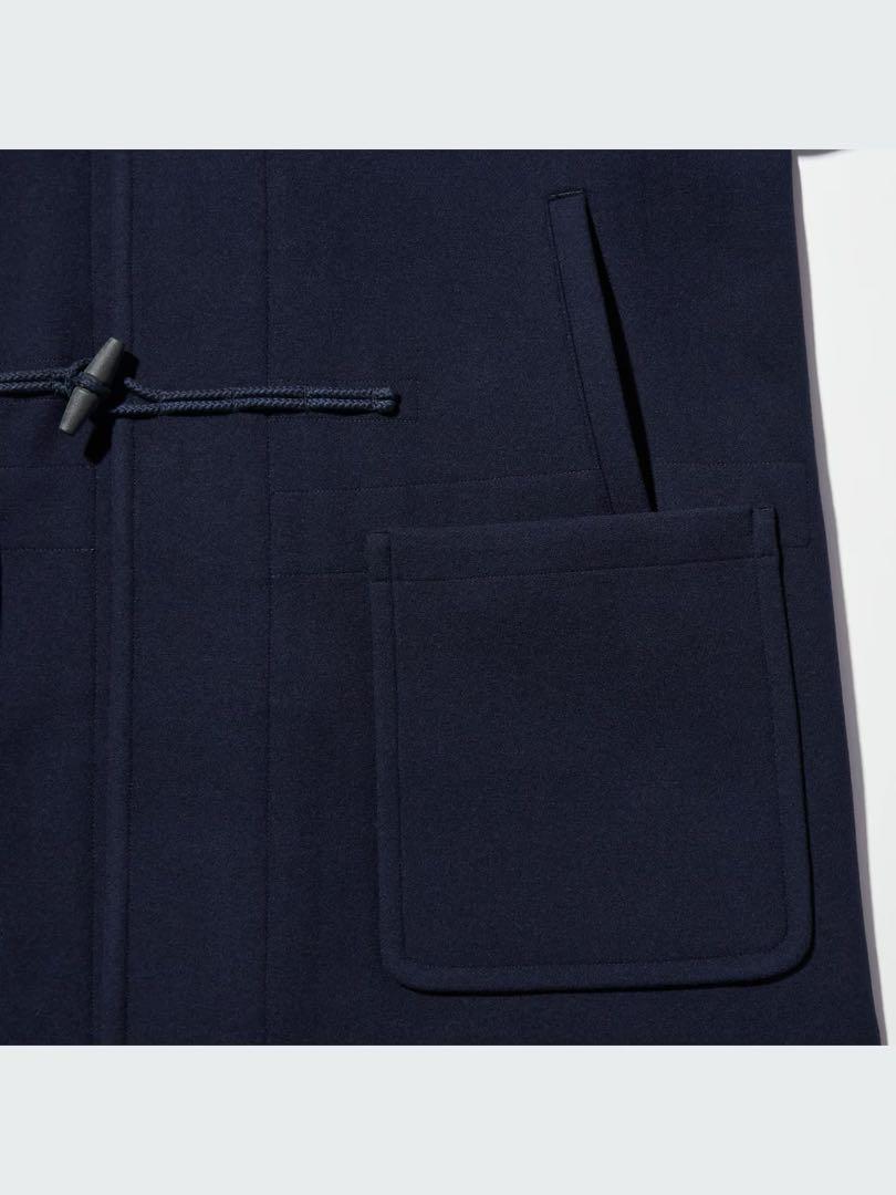 UNIQLO +J ウールオーバーサイズダッフルコート　S ネイビー
