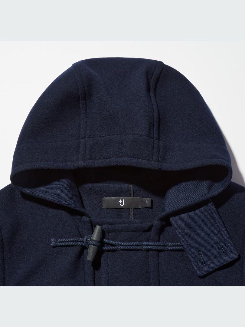 UNIQLO +J ウールオーバーサイズダッフルコート　S ネイビー