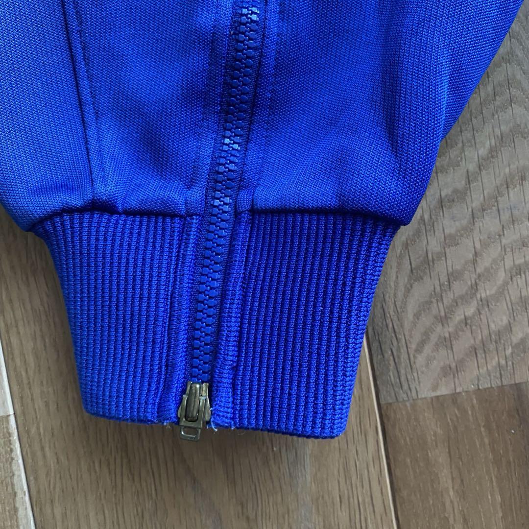 90s アディダス adidasナイロンセットアップ デサント社製　刺繍ロゴ