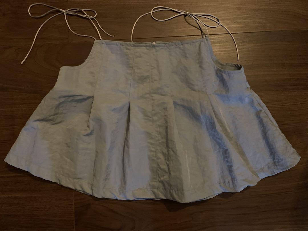 トップス OHOTORO Pleated Cami Top