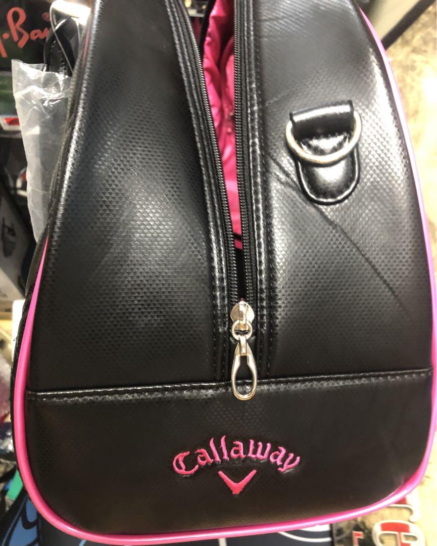 Callaway ゴルフバッグ ハンドバッグ型 黒ピンク