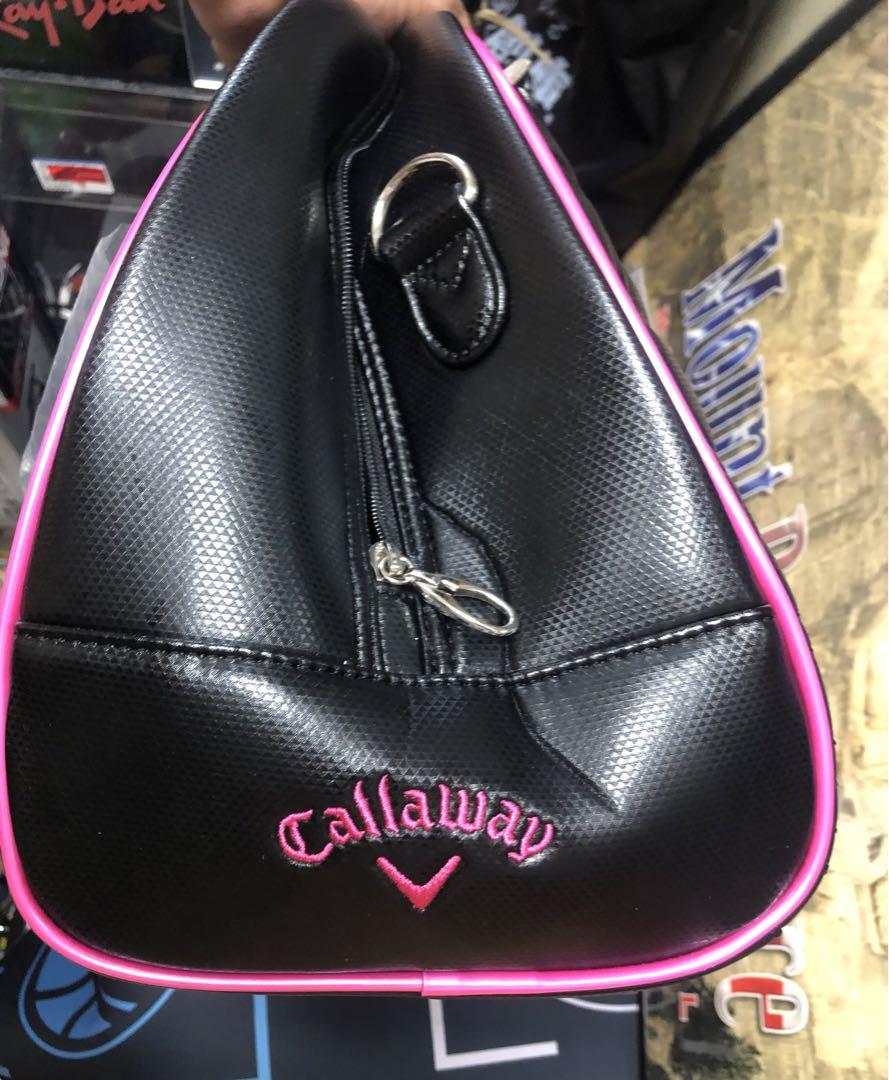 Callaway ゴルフバッグ ハンドバッグ型 黒ピンク