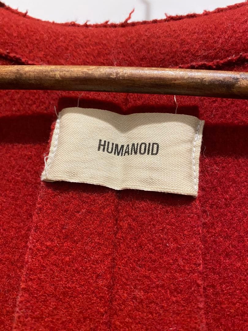 HUMANOID 赤 ロングコート